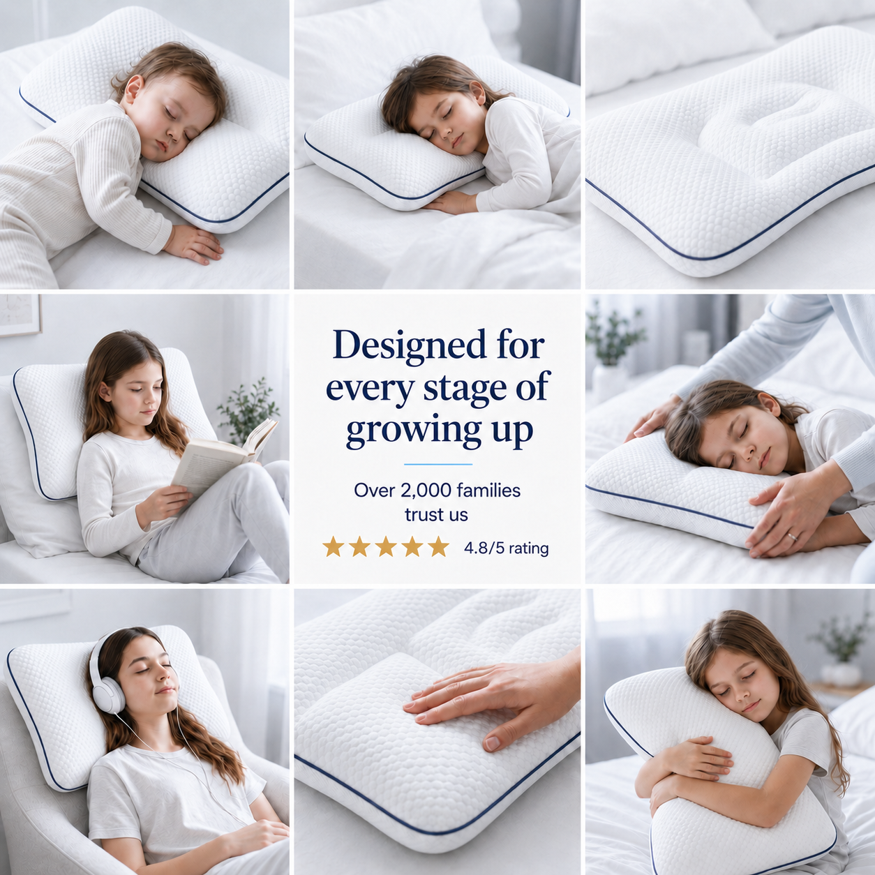 Ergonomisches Kinderkissen