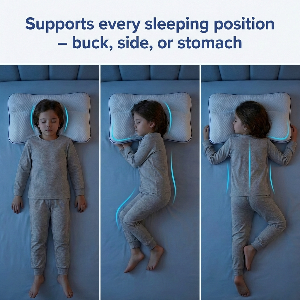 Ergonomic Kids Pillow