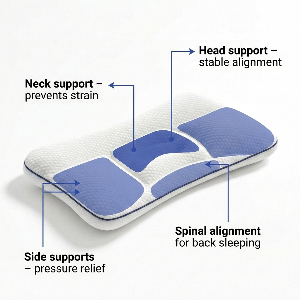 Ergonomic Kids Pillow