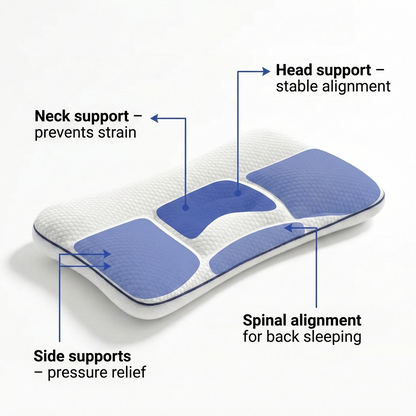 Ergonomic Kids Pillow